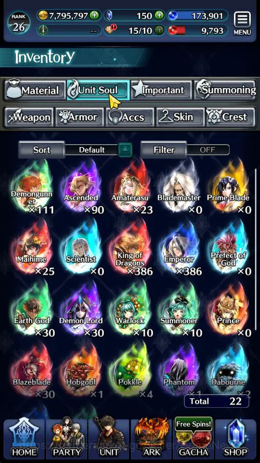 Last Cloudia Accounts GLOBAL|Rank 26|TopTierUnit (Spirit Maiden Sera,A R image 2