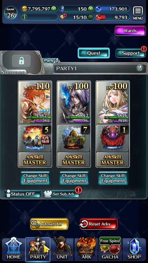 Last Cloudia Accounts GLOBAL|Rank 26|TopTierUnit (Spirit Maiden Sera,A R image 6