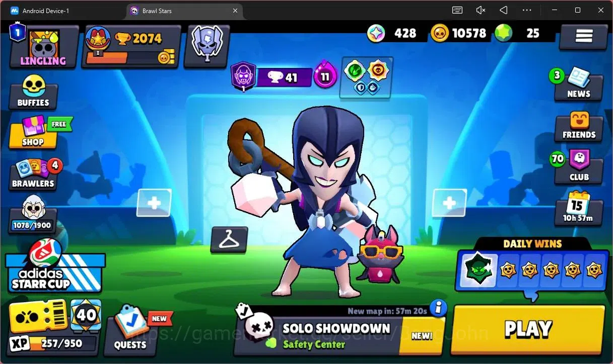 Brawl Stars Accounts Global |2074 Trophy|26 Brawler|3 Max Hypercharge(S image 1