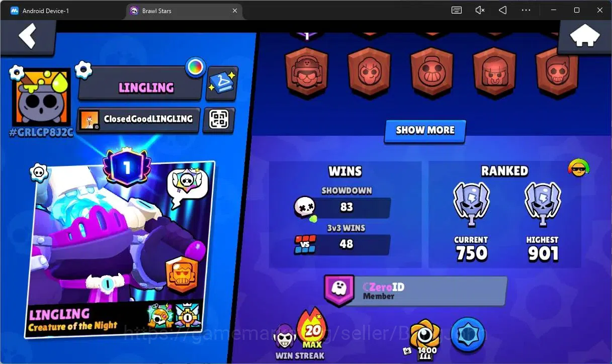 Brawl Stars Accounts Global |2074 Trophy|26 Brawler|3 Max Hypercharge(S image 3