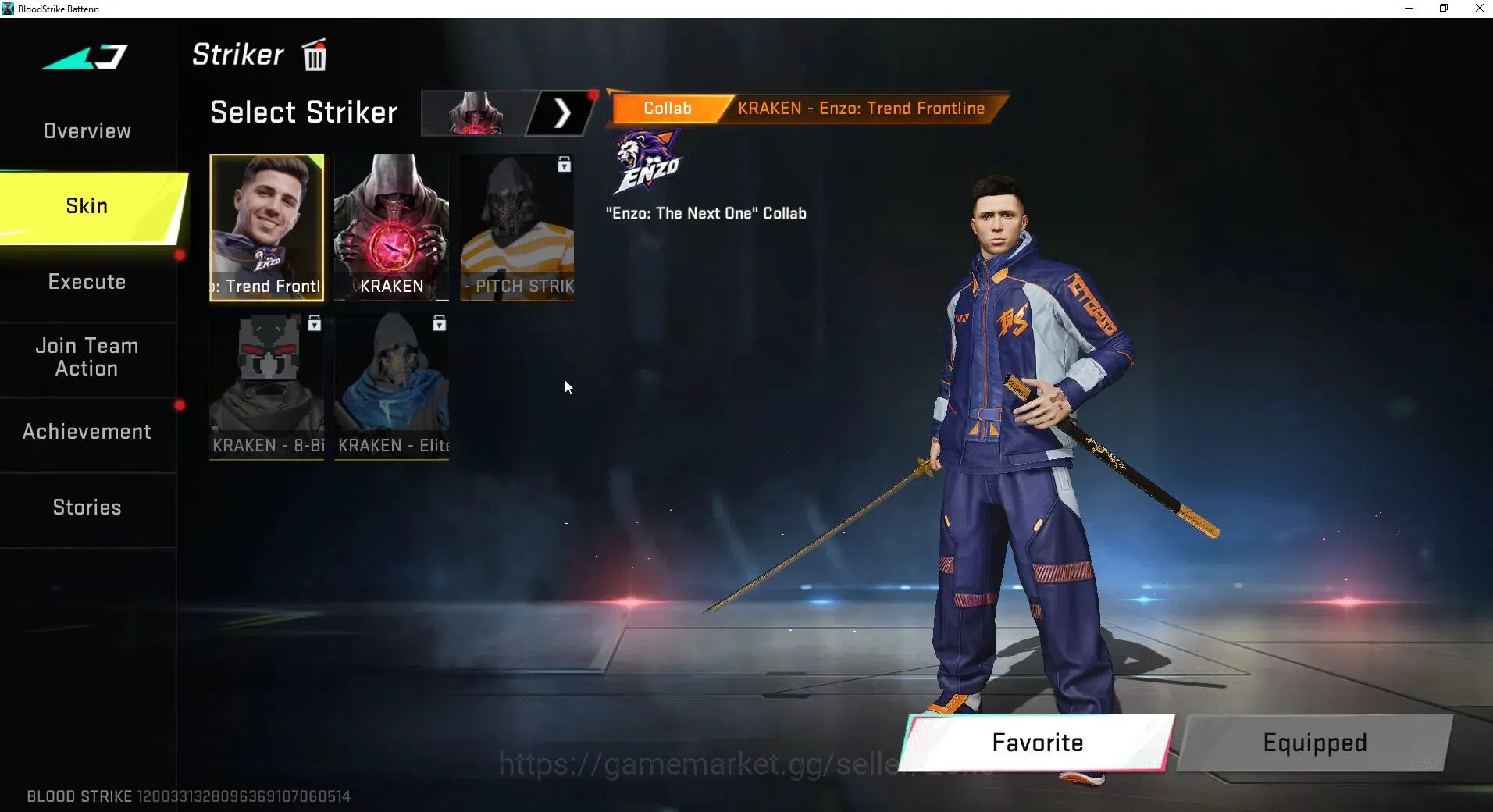 Blood Strike Accounts ASIA|9 ULTRA items | 1 ETERNAL Striker: ZERO Odash image 11