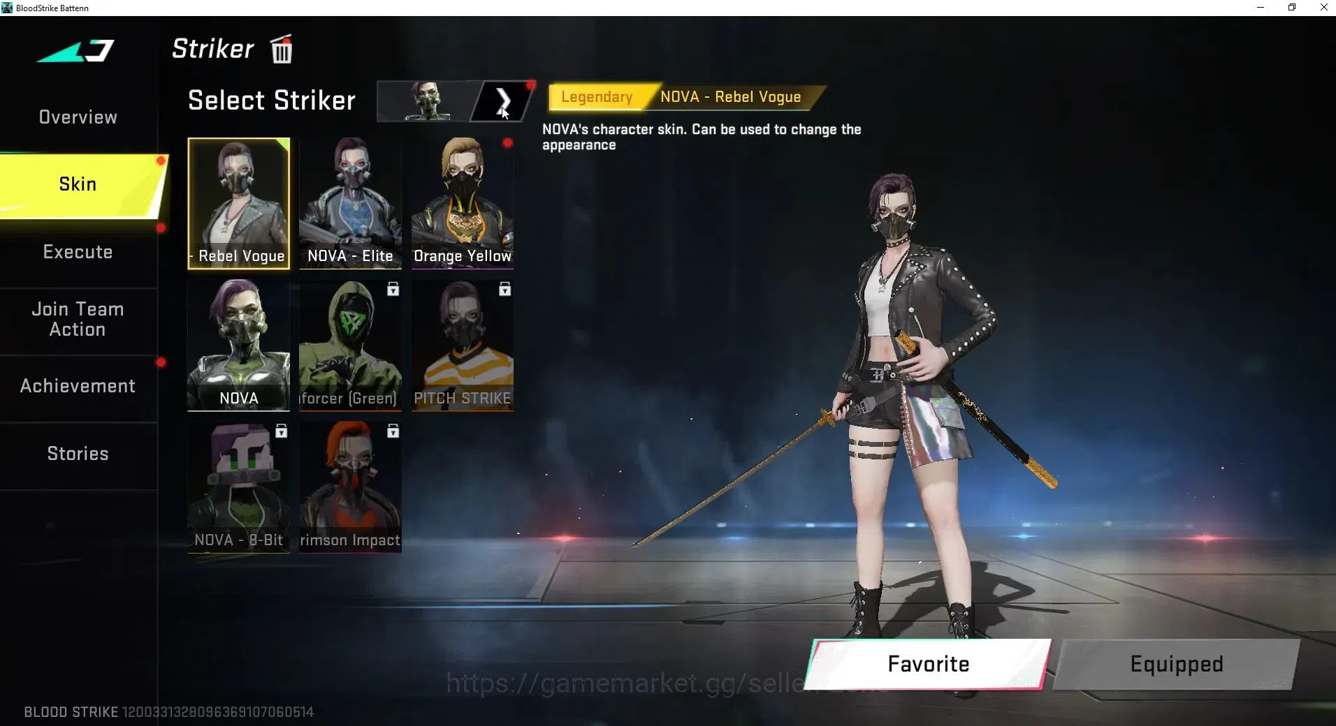 Blood Strike Accounts ASIA|9 ULTRA items | 1 ETERNAL Striker: ZERO Odash image 12
