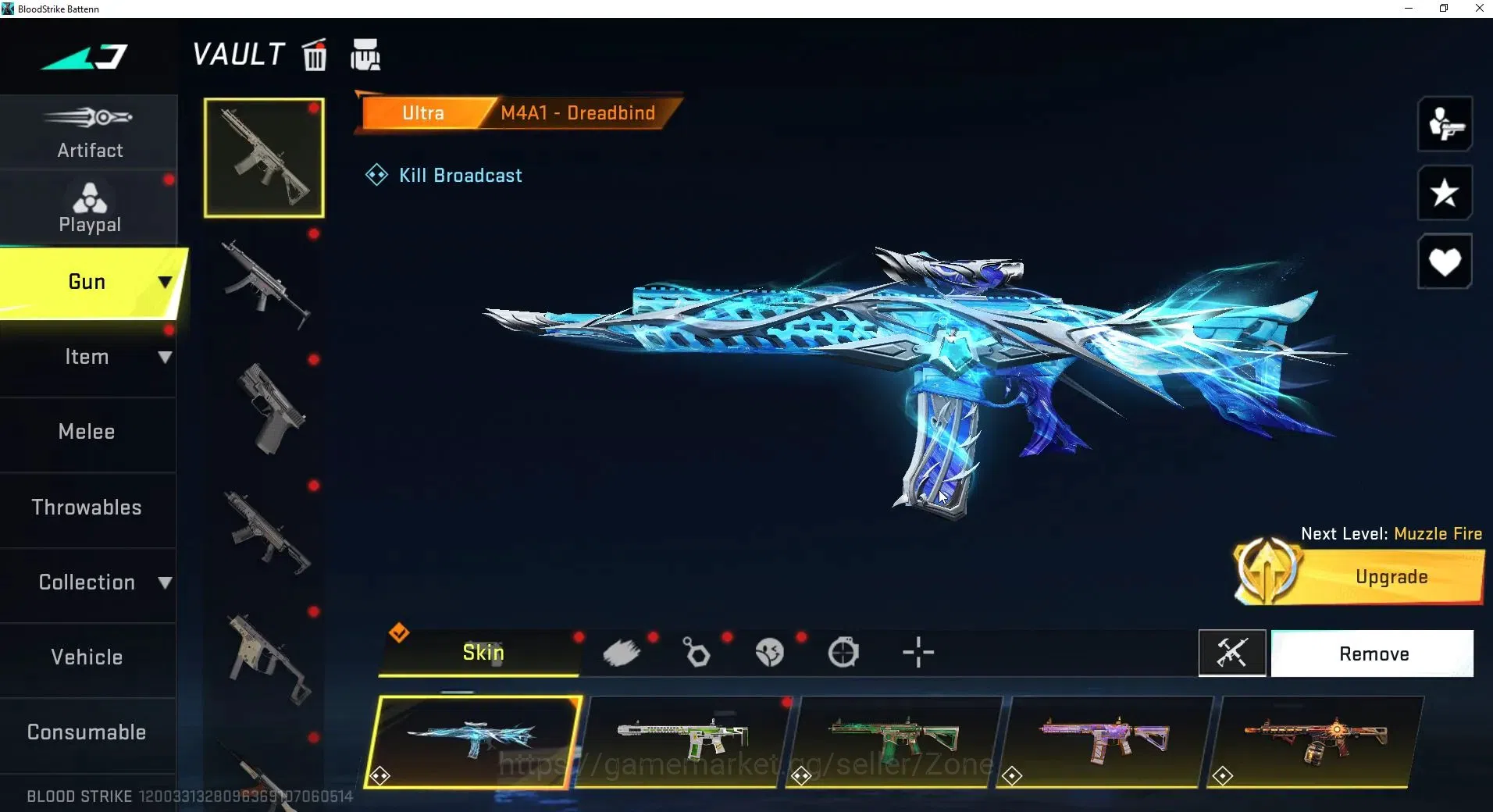 Blood Strike Accounts ASIA|9 ULTRA items | 1 ETERNAL Striker: ZERO Odash image 15