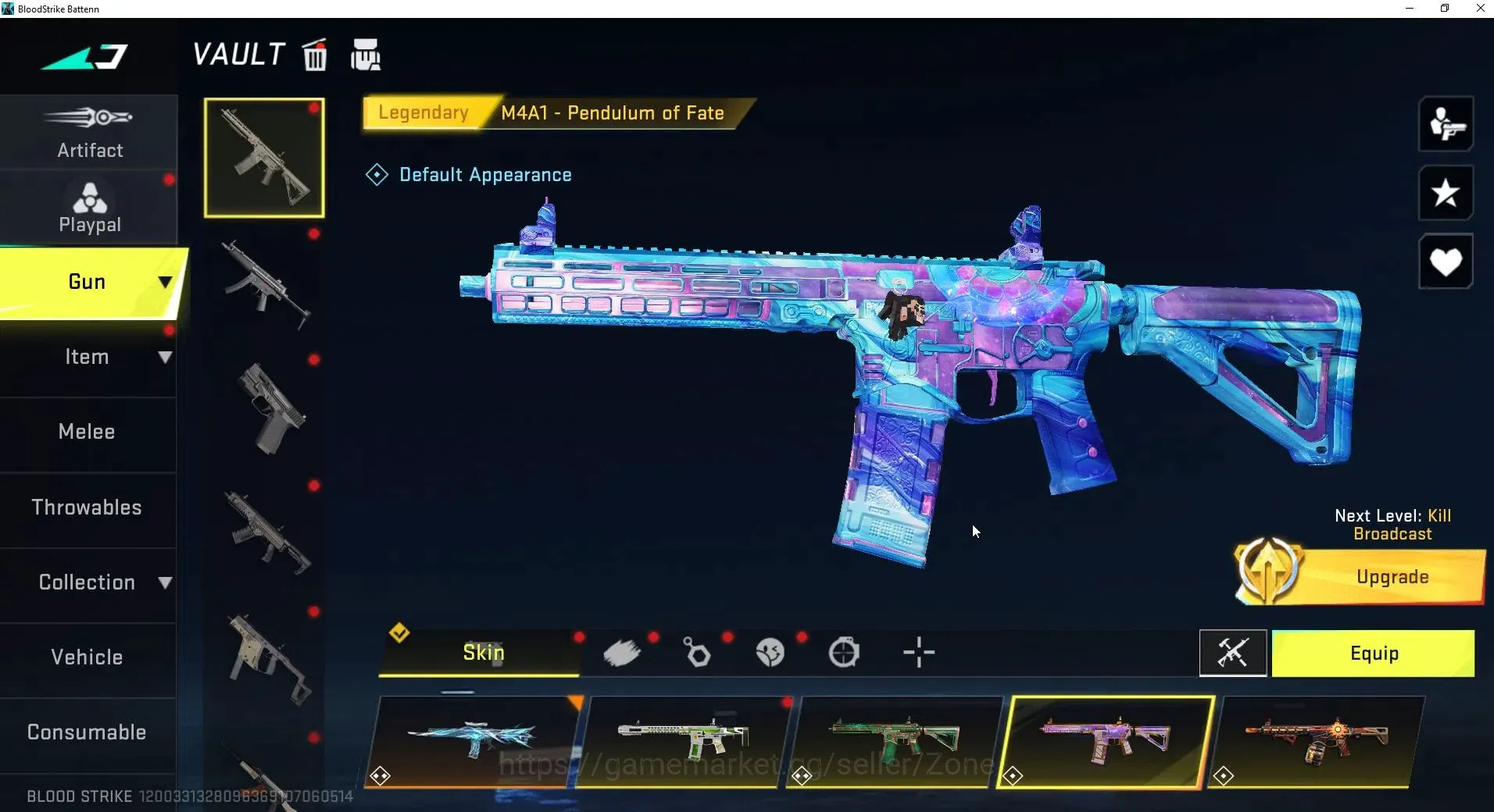 Blood Strike Accounts ASIA|9 ULTRA items | 1 ETERNAL Striker: ZERO Odash image 17
