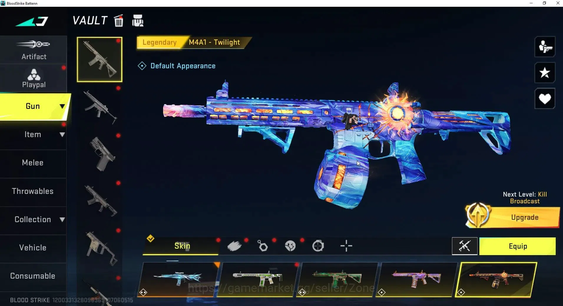 Blood Strike Accounts ASIA|9 ULTRA items | 1 ETERNAL Striker: ZERO Odash image 18