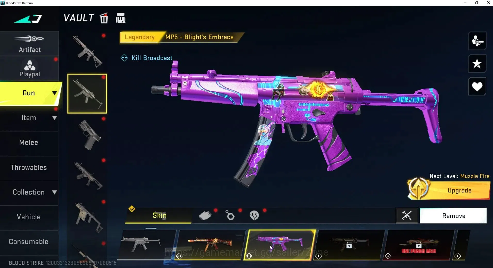 Blood Strike Accounts ASIA|9 ULTRA items | 1 ETERNAL Striker: ZERO Odash image 19