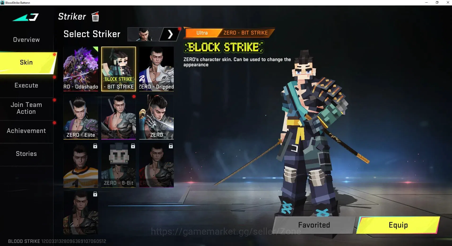 Blood Strike Accounts ASIA|9 ULTRA items | 1 ETERNAL Striker: ZERO Odash image 2