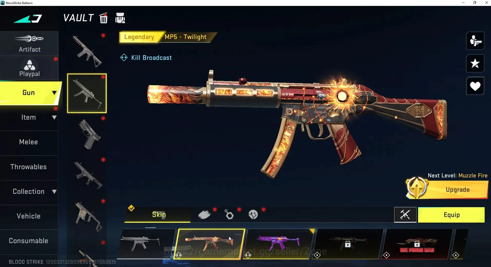 Blood Strike Accounts ASIA|9 ULTRA items | 1 ETERNAL Striker: ZERO Odash image 20