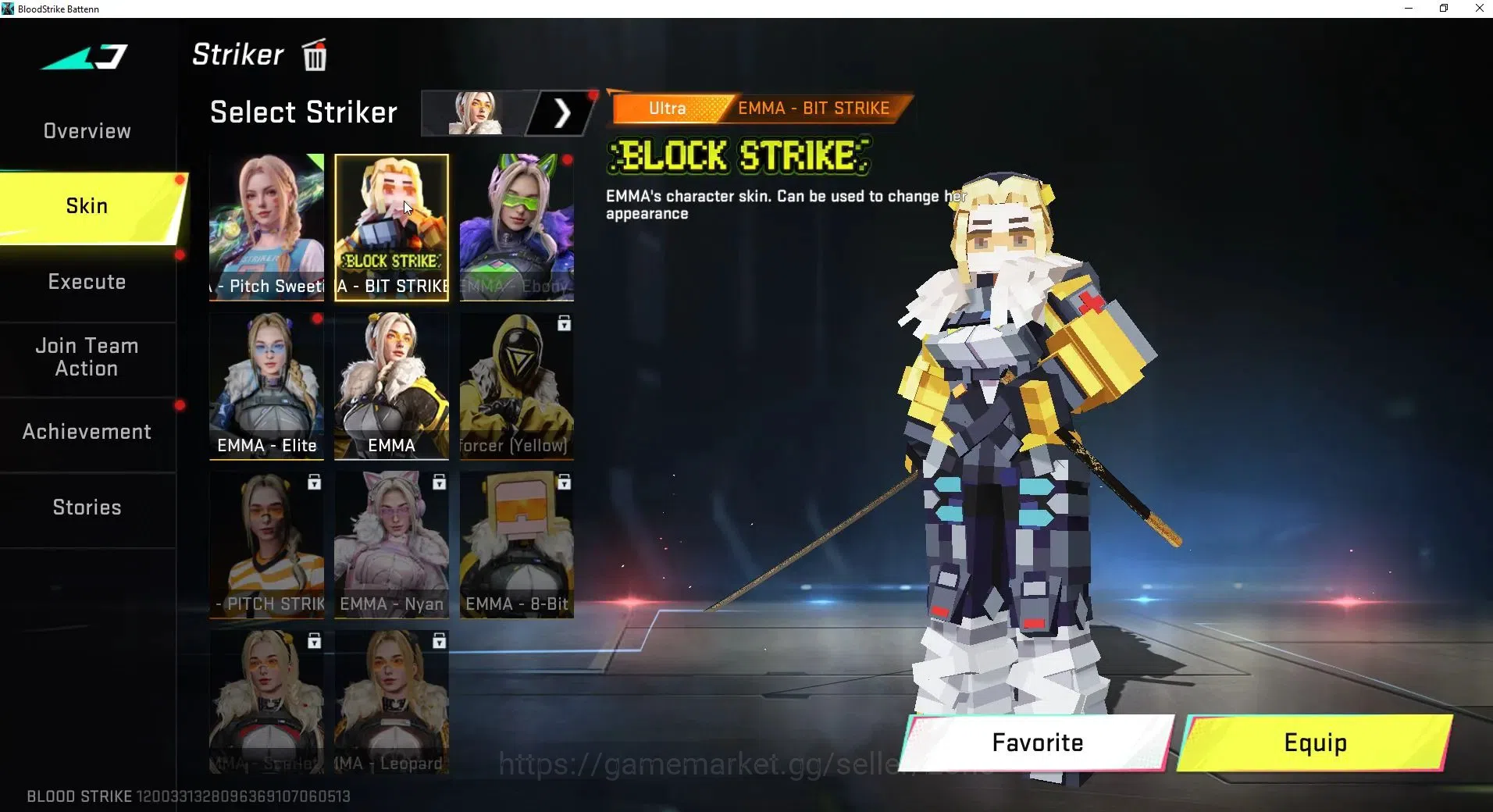 Blood Strike Accounts ASIA|9 ULTRA items | 1 ETERNAL Striker: ZERO Odash image 4