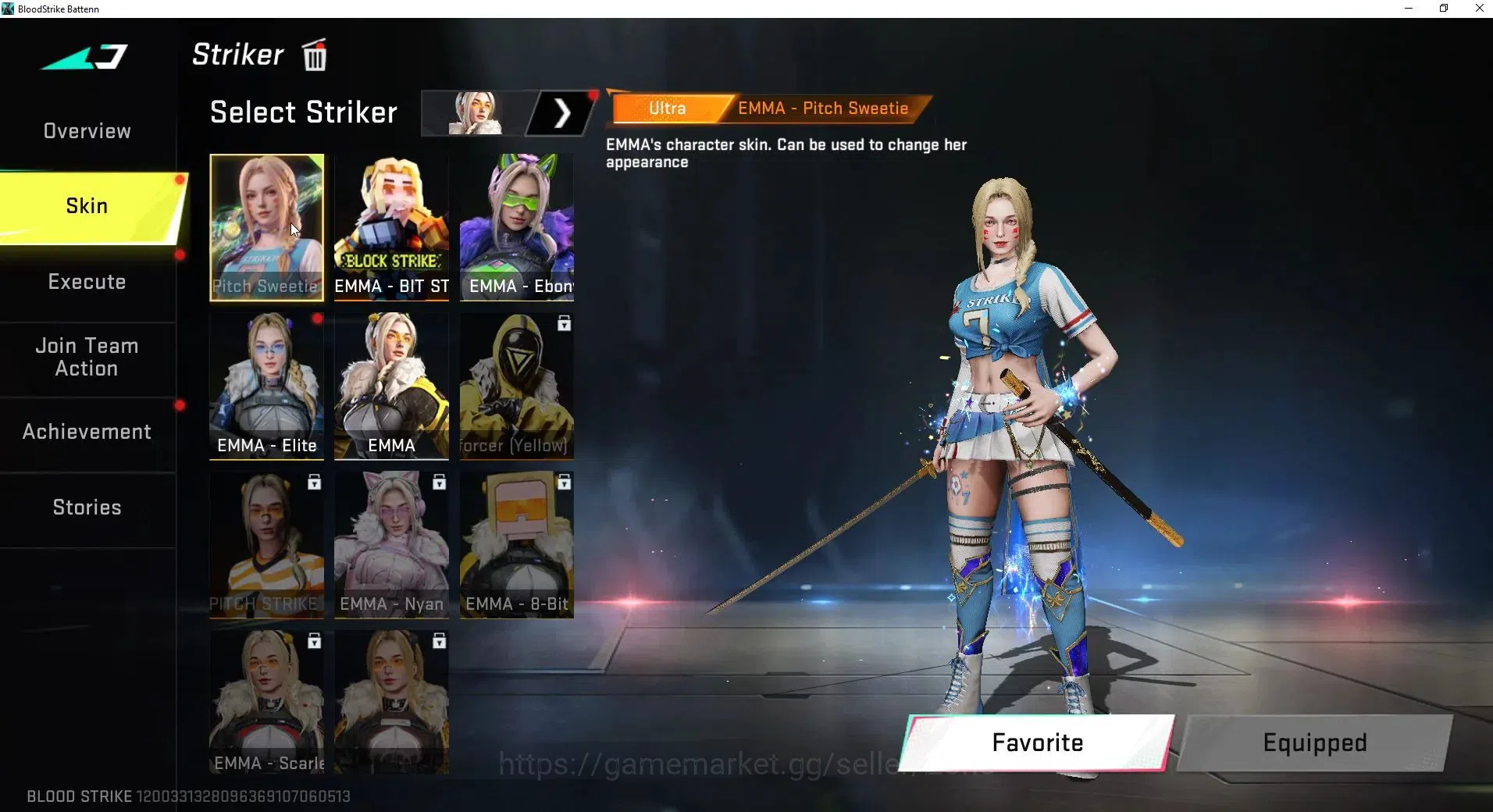 Blood Strike Accounts ASIA|9 ULTRA items | 1 ETERNAL Striker: ZERO Odash image 5