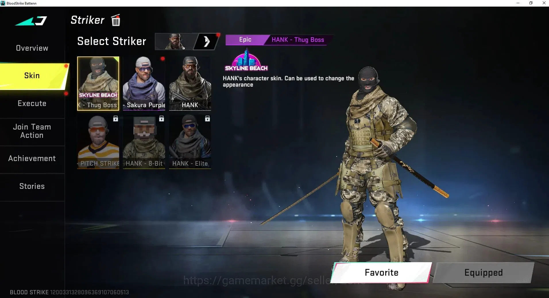 Blood Strike Accounts ASIA|9 ULTRA items | 1 ETERNAL Striker: ZERO Odash image 6