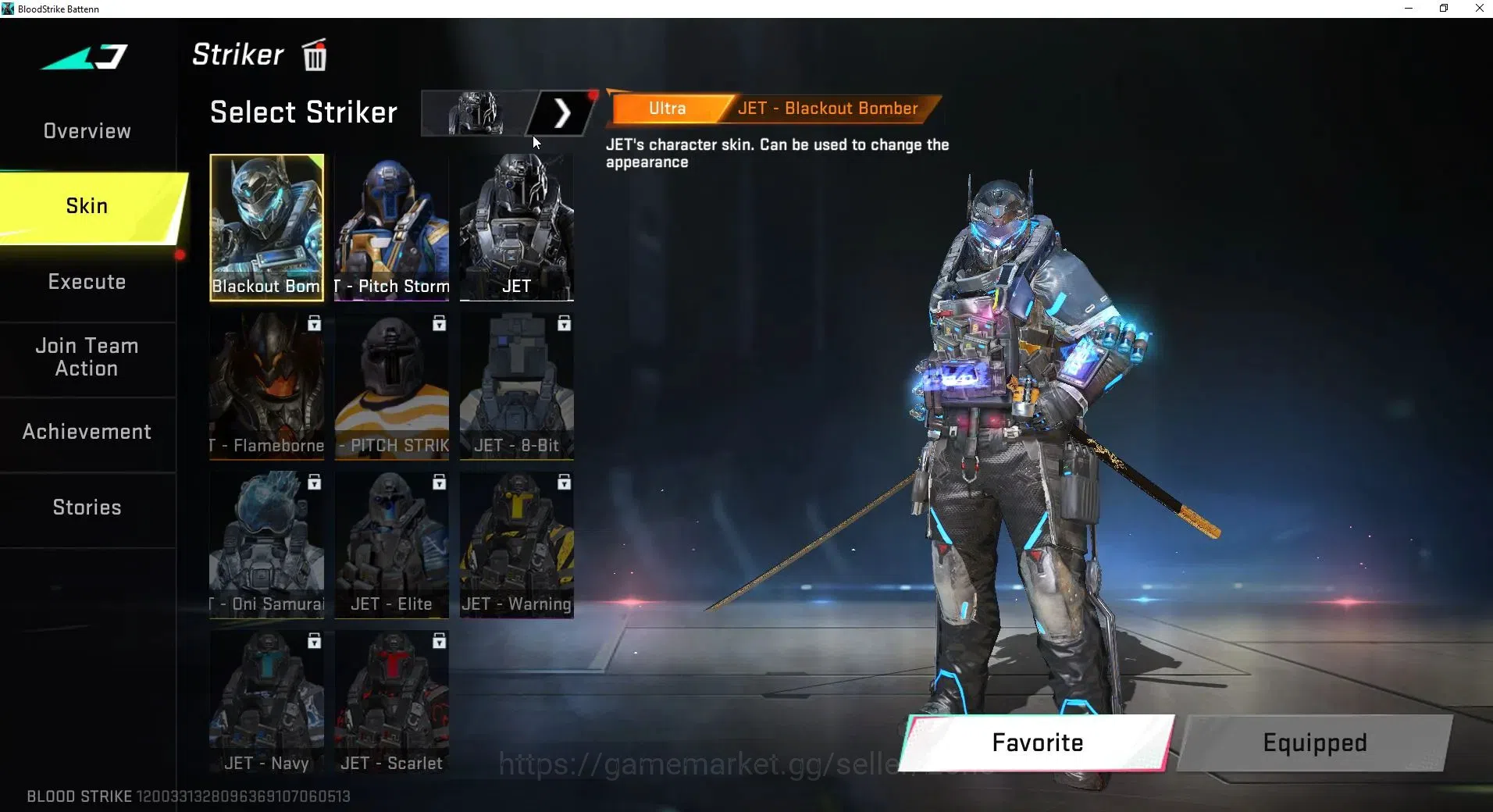 Blood Strike Accounts ASIA|9 ULTRA items | 1 ETERNAL Striker: ZERO Odash image 8