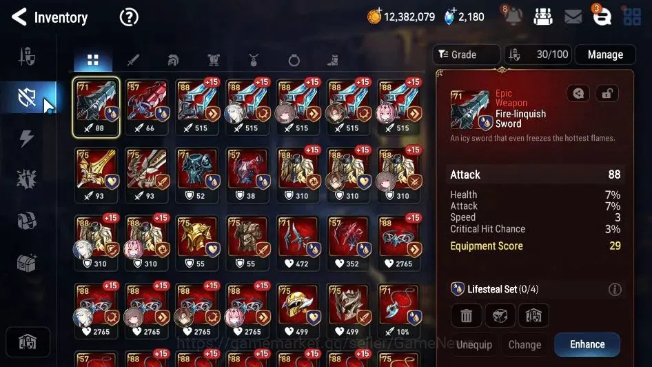 Epic Seven Accounts GLOBAL Unverif|New Era|2 ML(Notos,TM Luluca)+Ivana image 10