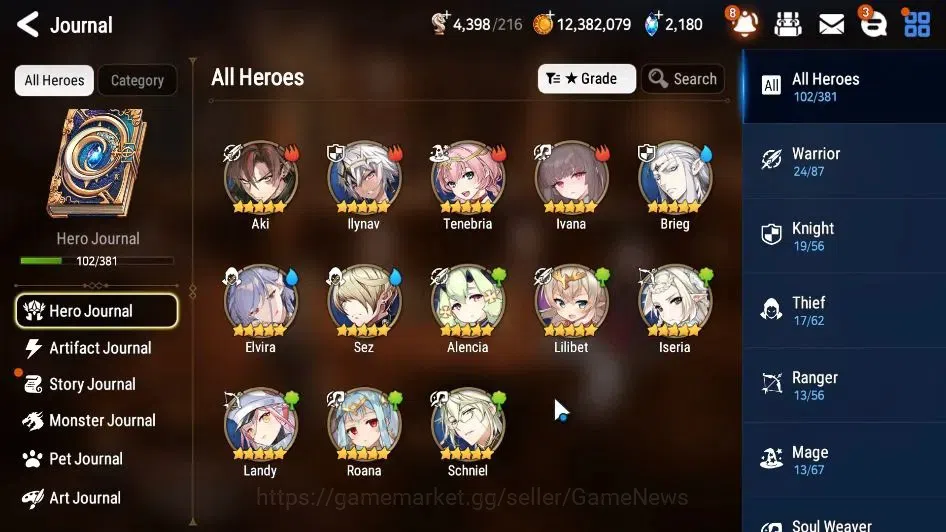 Epic Seven Accounts GLOBAL Unverif|New Era|2 ML(Notos,TM Luluca)+Ivana image 7