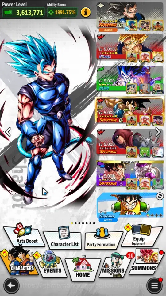 Dragon Ball Legends Accounts Android |Lvl 158|Ready PVP|336M Total Power|280 CC image 12