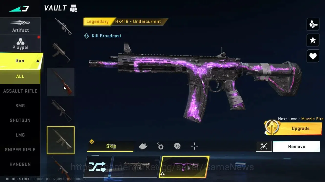 Blood Strike Accounts ASIA| ULTRA [M700-Boitatá] | LEGENDARY [HK416-Unde image 8