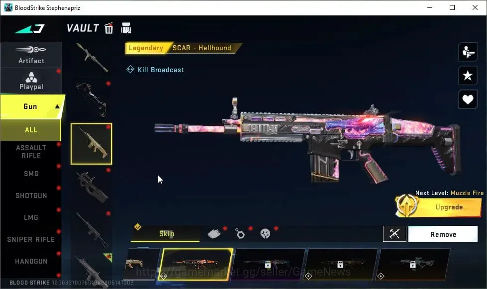 Blood Strike Accounts ASIA|ETERNAL Desert Eagle-Scorpius|4 ULTRA[FN2000, image 14