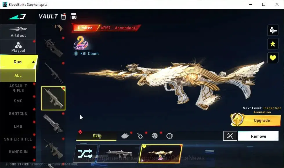 Blood Strike Accounts ASIA|ETERNAL Desert Eagle-Scorpius|4 ULTRA[FN2000, image 15