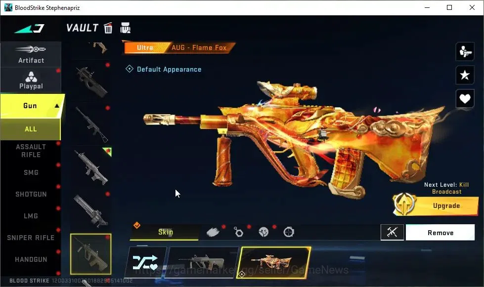 Blood Strike Accounts ASIA|ETERNAL Desert Eagle-Scorpius|4 ULTRA[FN2000, image 16