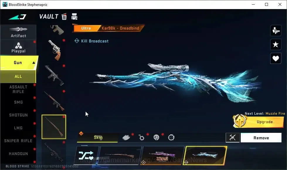 Blood Strike Accounts ASIA|ETERNAL Desert Eagle-Scorpius|4 ULTRA[FN2000, image 18