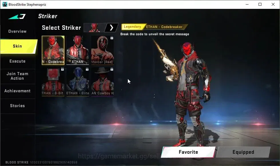Blood Strike Accounts ASIA|ETERNAL Desert Eagle-Scorpius|4 ULTRA[FN2000, image 4