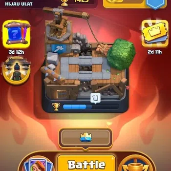 Clash Royale Accounts High-End Lv 211|Trophy 1423|KTL 8|Card 33/122|2 EVO 1 Legend 15 Rare 16 Common|2 Wildshard|Take