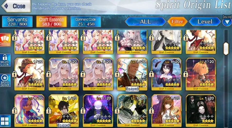 Fate-Grand Order Accounts NA Lv 115|7 limited ssr| Morgan, Tiamat, Draco, Ae image 13
