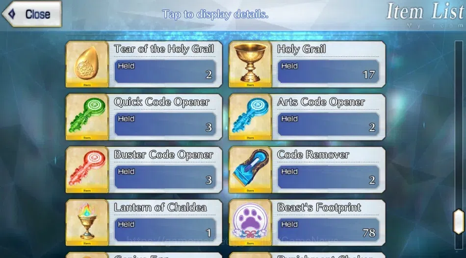 Fate-Grand Order Accounts NA Lv 115|7 limited ssr| Morgan, Tiamat, Draco, Ae image 2