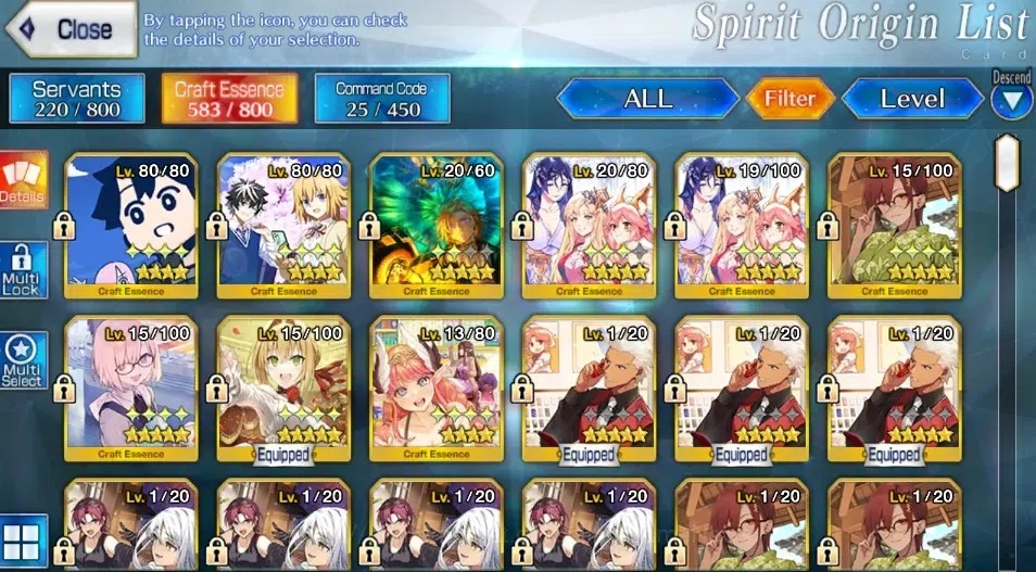 Fate-Grand Order Accounts NA Lv 115|7 limited ssr| Morgan, Tiamat, Draco, Ae image 7