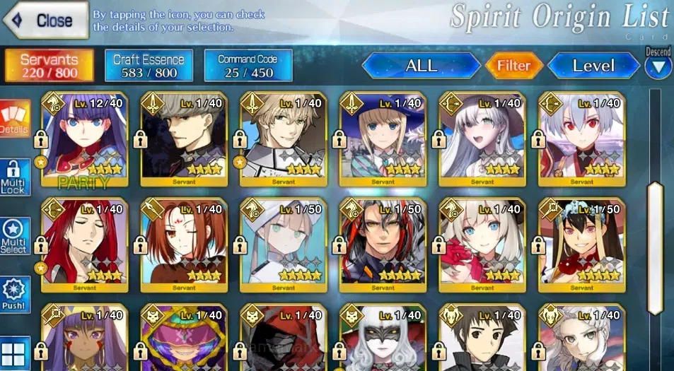 Fate-Grand Order Accounts NA Lv 115|7 limited ssr| Morgan, Tiamat, Draco, Ae image 9