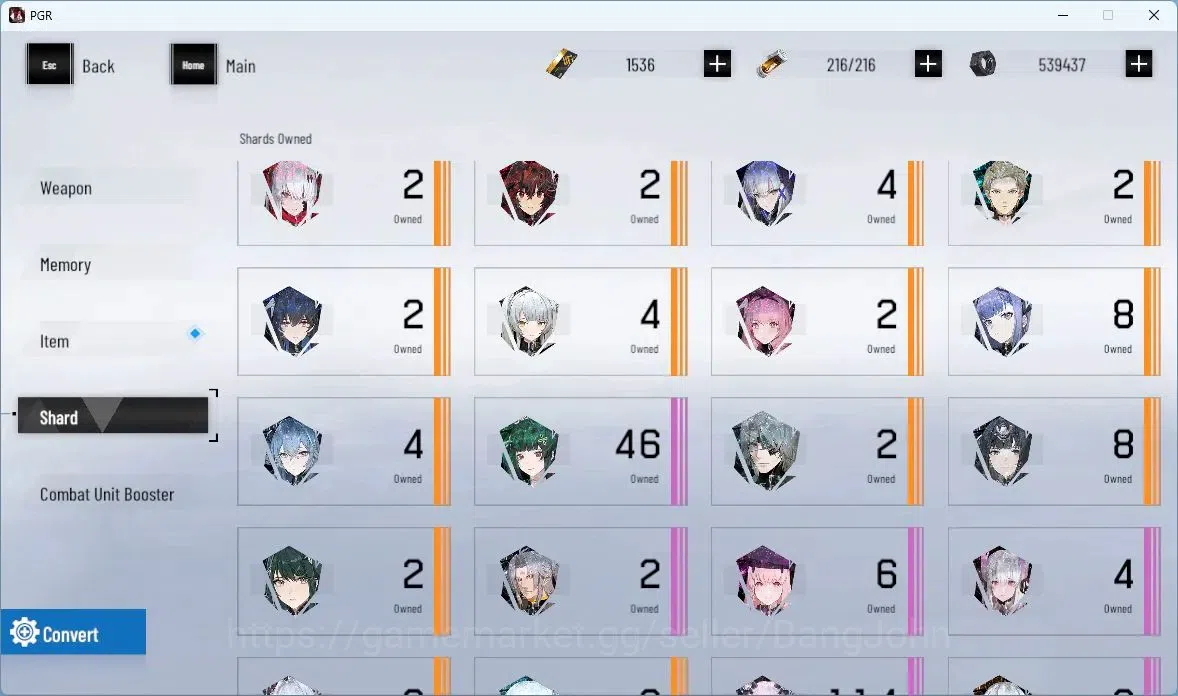 Punishing: Gray Raven Accounts ASIA|Lv 75| [S Daemonissa,S Limpidity,S Parhelion, image 17