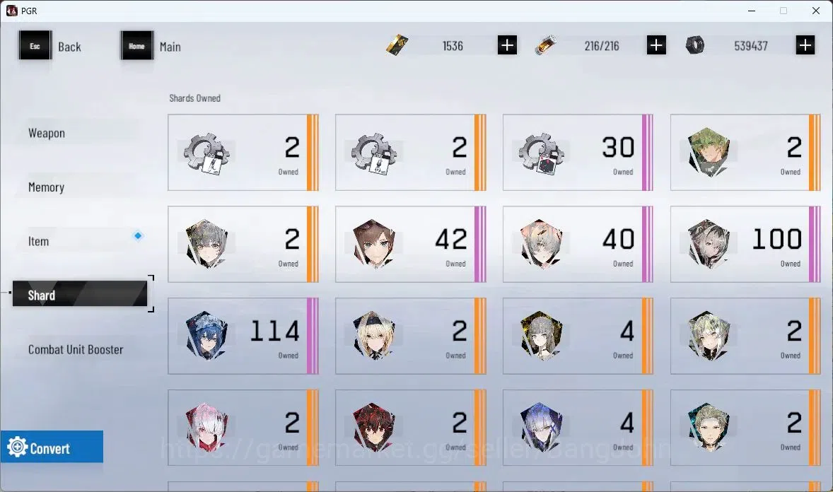 Punishing: Gray Raven Accounts ASIA|Lv 75| [S Daemonissa,S Limpidity,S Parhelion, image 18