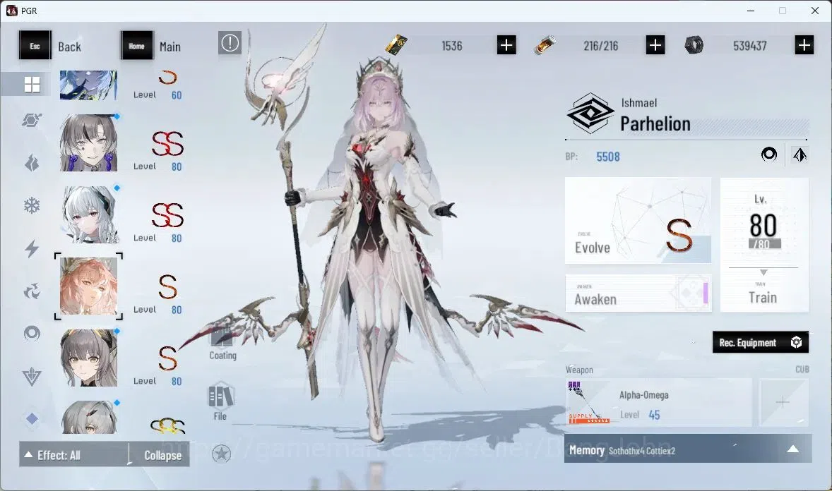 Punishing: Gray Raven Accounts ASIA|Lv 75| [S Daemonissa,S Limpidity,S Parhelion, image 7