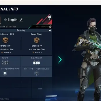 Blood Strike Accounts Rare Skin ASIA|Eternal Gun:INP-9 - Golden Elegy|Ultra Gun:Galil-Knight|2 Legendary Gun|Check SS BS3527B