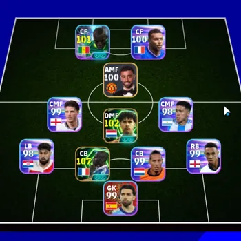 eFootball Accounts Others Android|Power 3047|Epic Lilian Thuram,Frank Rijkaard,Andriy Shevchenko|Show Time Nicolas
