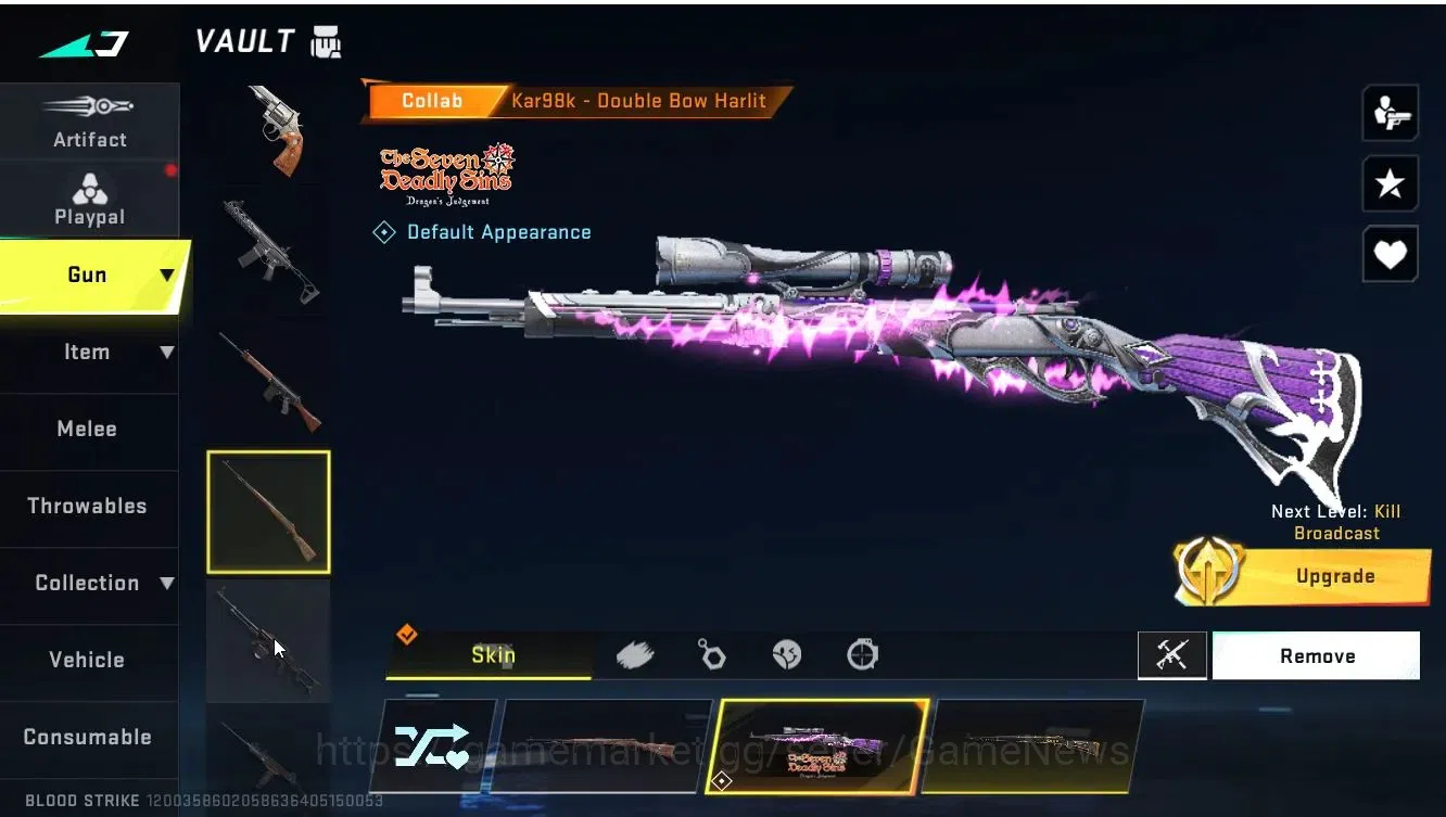 Blood Strike Accounts ASIA|2 ETERNAL[ZERO-Odashadow]+Collab 7DS[M700,AK4 image 16