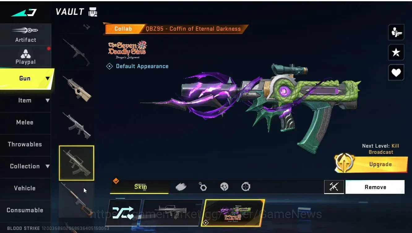 Blood Strike Accounts ASIA|2 ETERNAL[ZERO-Odashadow]+Collab 7DS[M700,AK4 image 17
