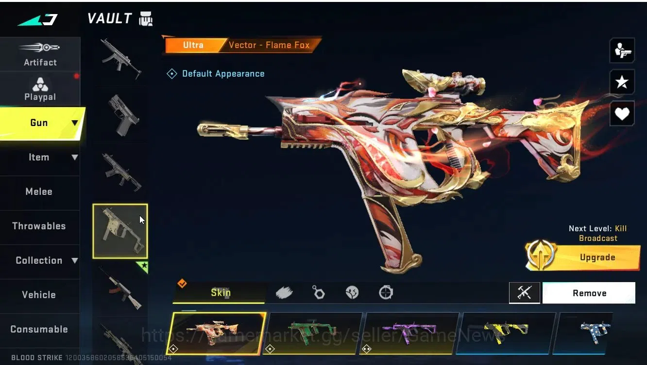 Blood Strike Accounts ASIA|2 ETERNAL[ZERO-Odashadow]+Collab 7DS[M700,AK4 image 20