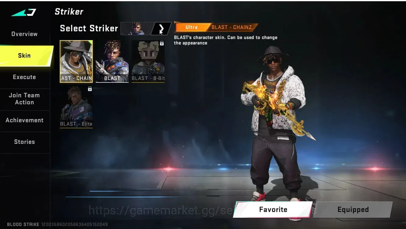 Blood Strike Accounts ASIA|2 ETERNAL[ZERO-Odashadow]+Collab 7DS[M700,AK4 image 3