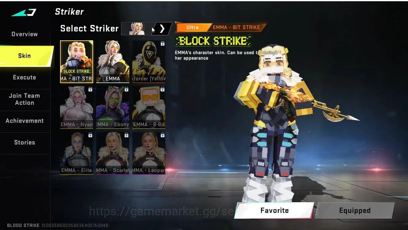 Blood Strike Accounts ASIA|2 ETERNAL[ZERO-Odashadow]+Collab 7DS[M700,AK4 image 4