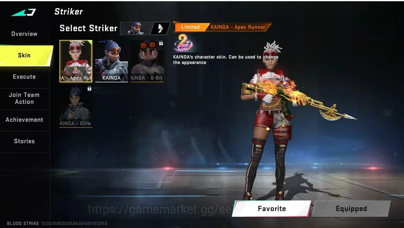 Blood Strike Accounts ASIA|2 ETERNAL[ZERO-Odashadow]+Collab 7DS[M700,AK4 image 5