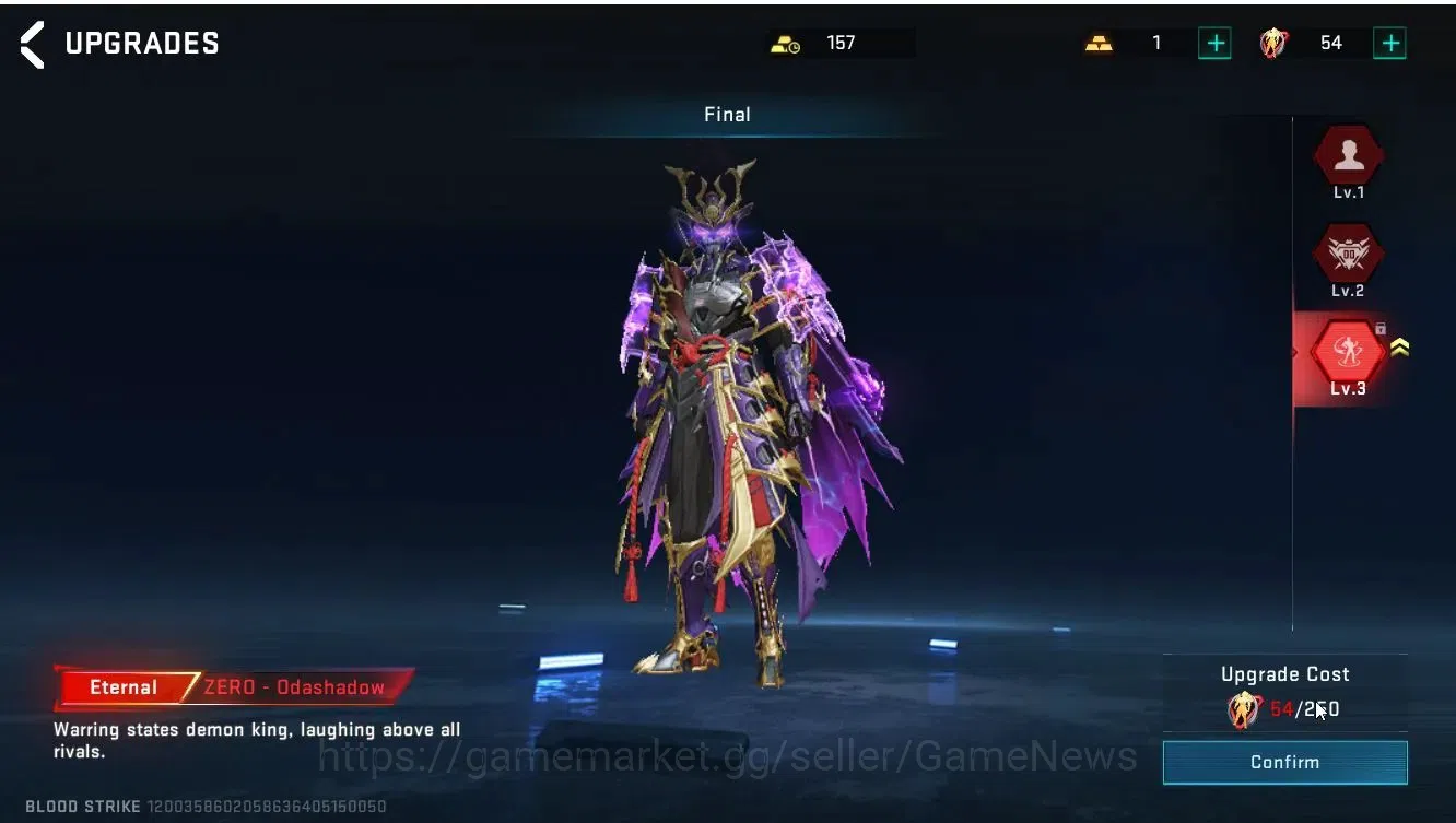 Blood Strike Accounts ASIA|2 ETERNAL[ZERO-Odashadow]+Collab 7DS[M700,AK4 image 9