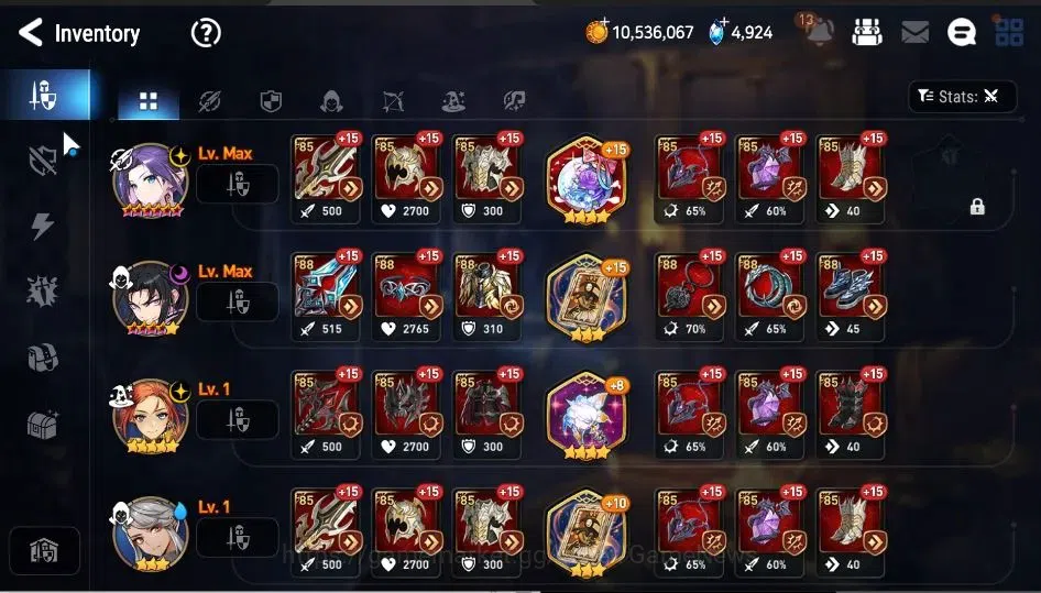 Epic Seven Accounts GLOBAL Unverif|New Era|2 ML(US Choux,SB Aramintha) image 18