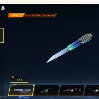 Blood Strike Accounts Rare Skin ASIA | Ultra Melee Butterfly Knife-Sytnhwave | 2 Ultra Gun | 1 Limited Gun | 4 Legedary