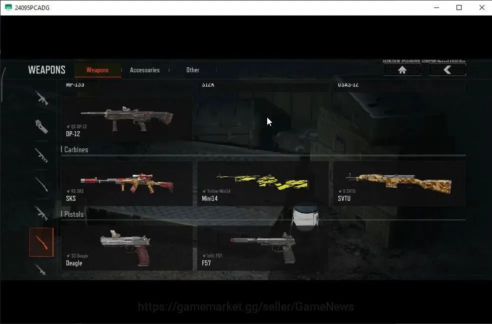 Arena Breakout Accounts High Value MOBILE|Lvl 30|SV 98,6M|CV 85M|7 Set|ET AKM|LS M4A1,CB FAL,ET AK-47N,QS AKS-74U,WP AR-57 11