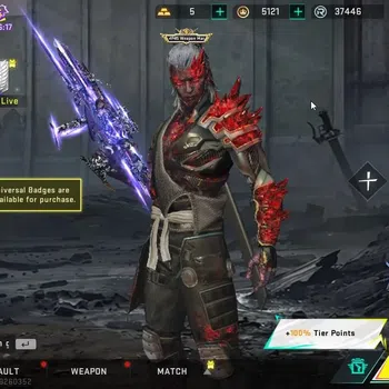 Blood Strike Accounts Collab Skin ASIA|1 ETERNAL Deagle Scorpius Lv2|ULTRA Melee
