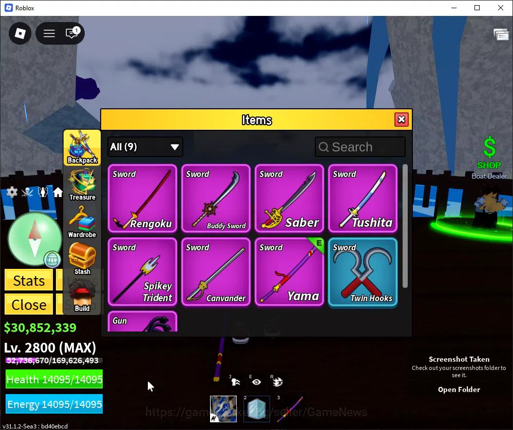 Roblox Accounts Blox Fruit |Lv Max + Ice,GodHuman|30M Beli 57K Fra image 2