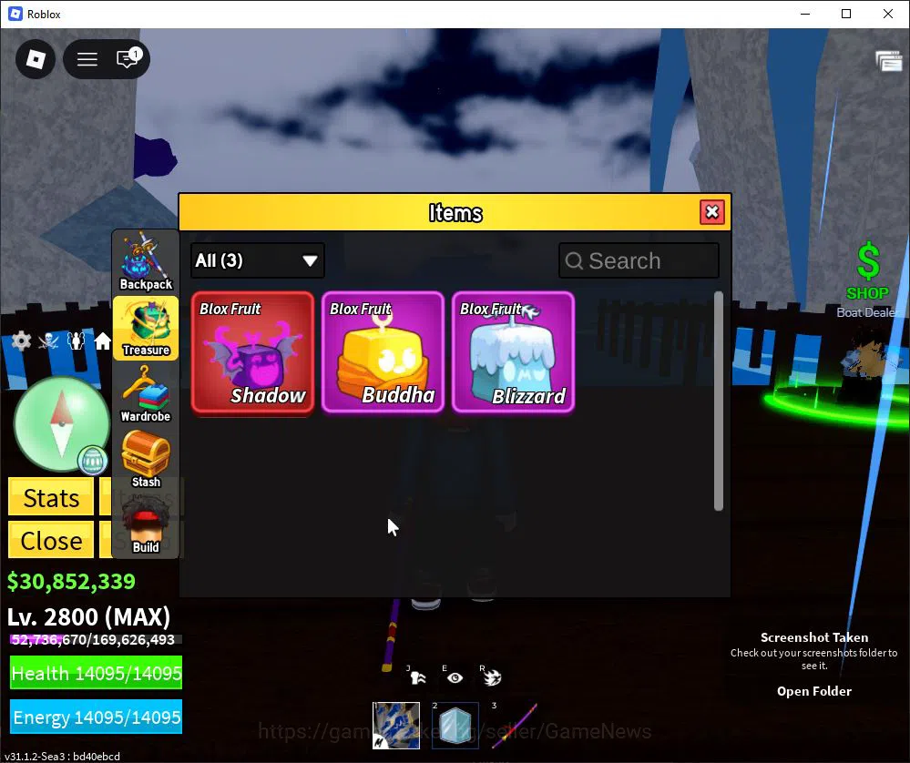 Roblox Accounts Blox Fruit |Lv Max + Ice,GodHuman|30M Beli 57K Fra image 4