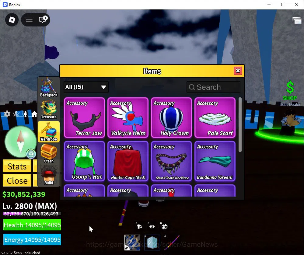 Roblox Accounts Blox Fruit |Lv Max + Ice,GodHuman|30M Beli 57K Fra image 5