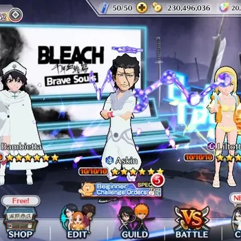 Bleach: Brave Souls Accounts High-End Global 111K BP2+20K Orb|Fresh Story|Askin TYBW25|Bambiaetta TYBW23|Liltotto